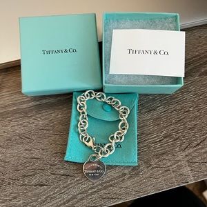 Tiffany & Co. Heart Tag Charm Bracelet